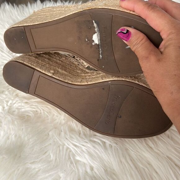 FRANCO SARTO ESPADRILLES SNAKE PRINT SIZE 9 M - Picture 6 of 8